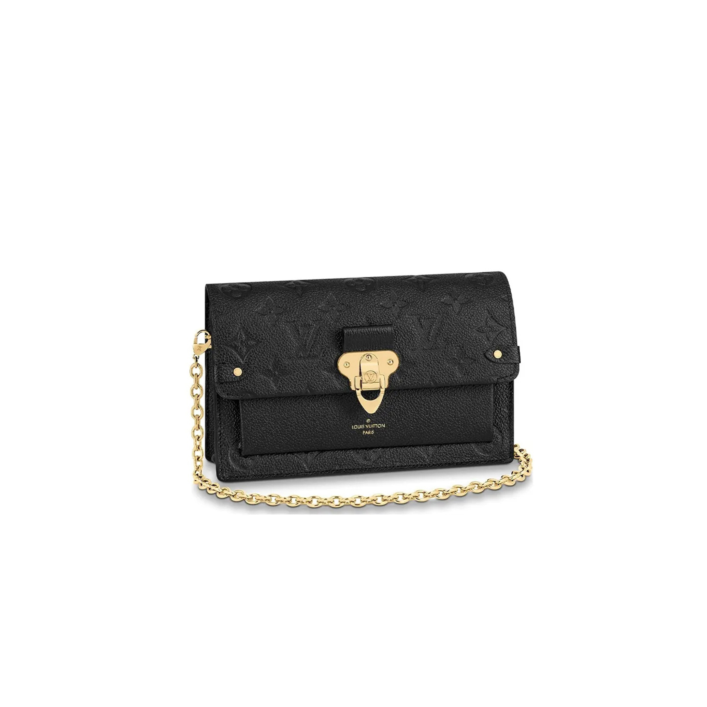 LOUIS VUITTON MASTER PLATINE MONOGRAM EMPREINTE VAVIN CHAIN WALLET M67893 (19*12*4cm)